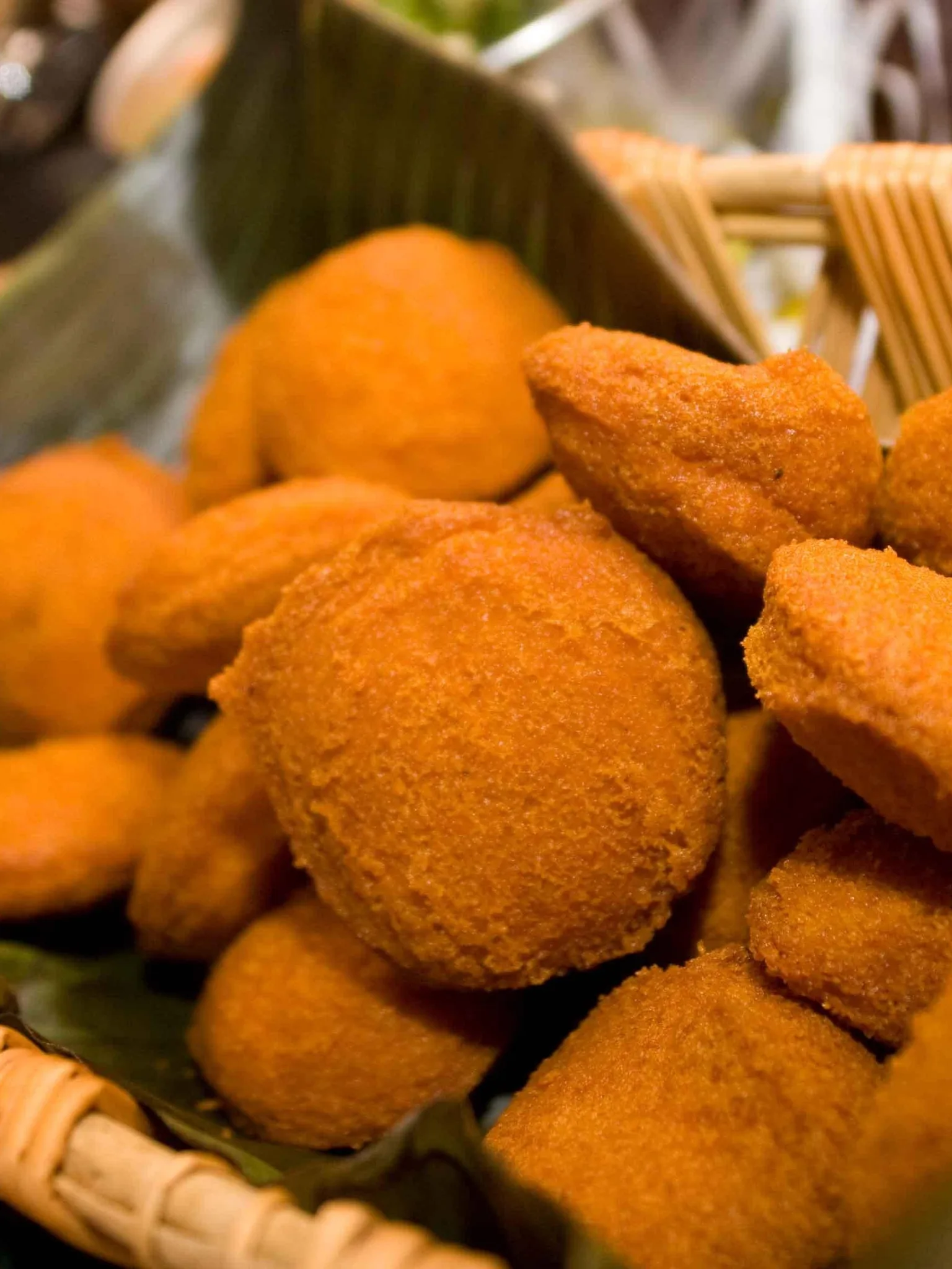 Acarajé, a photograph of the dish