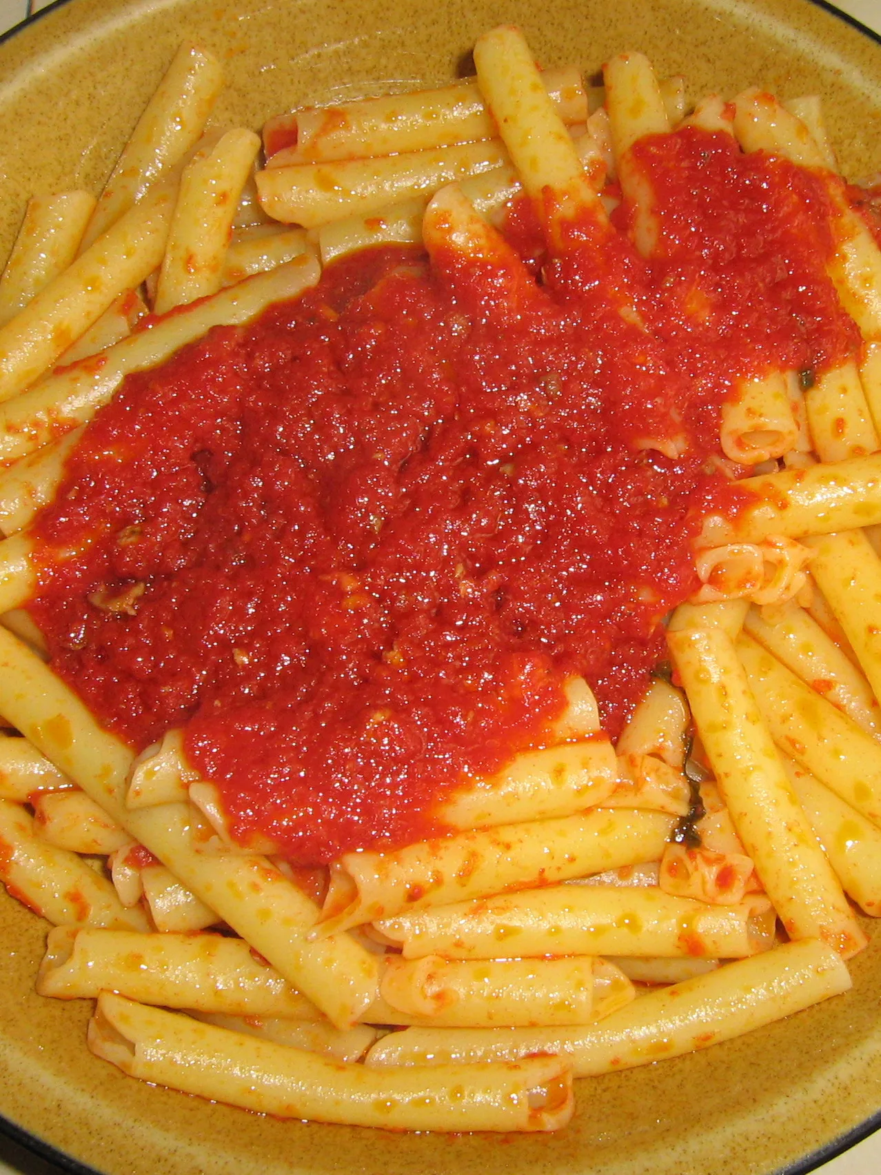 baked ziti: Primi
