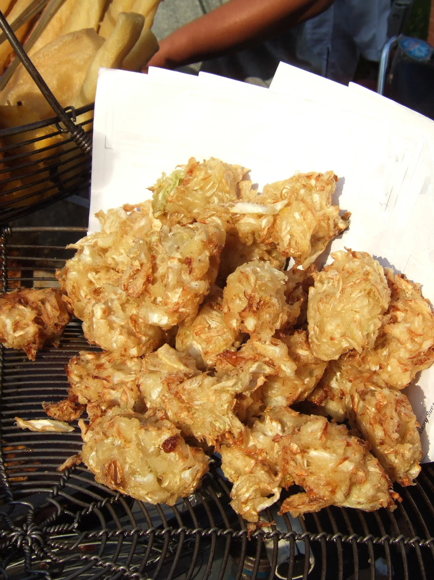 bakwan: Cabbage fritters, Jakarta