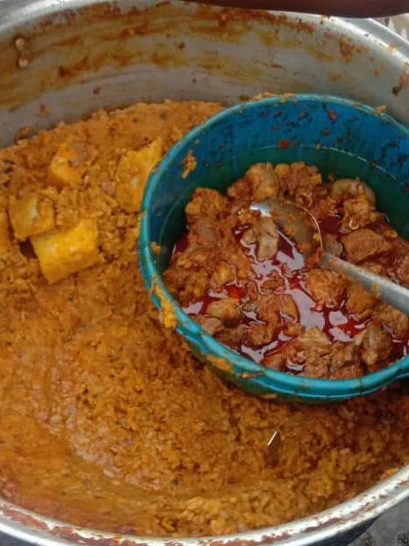 Banga rice: This is an image of food from