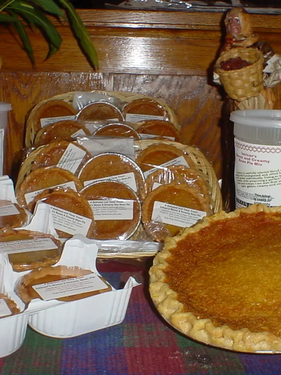 bean pie: This is a picture of bean pies home made by Intisar's Navy Bean Pie recipe from Springfield, MA