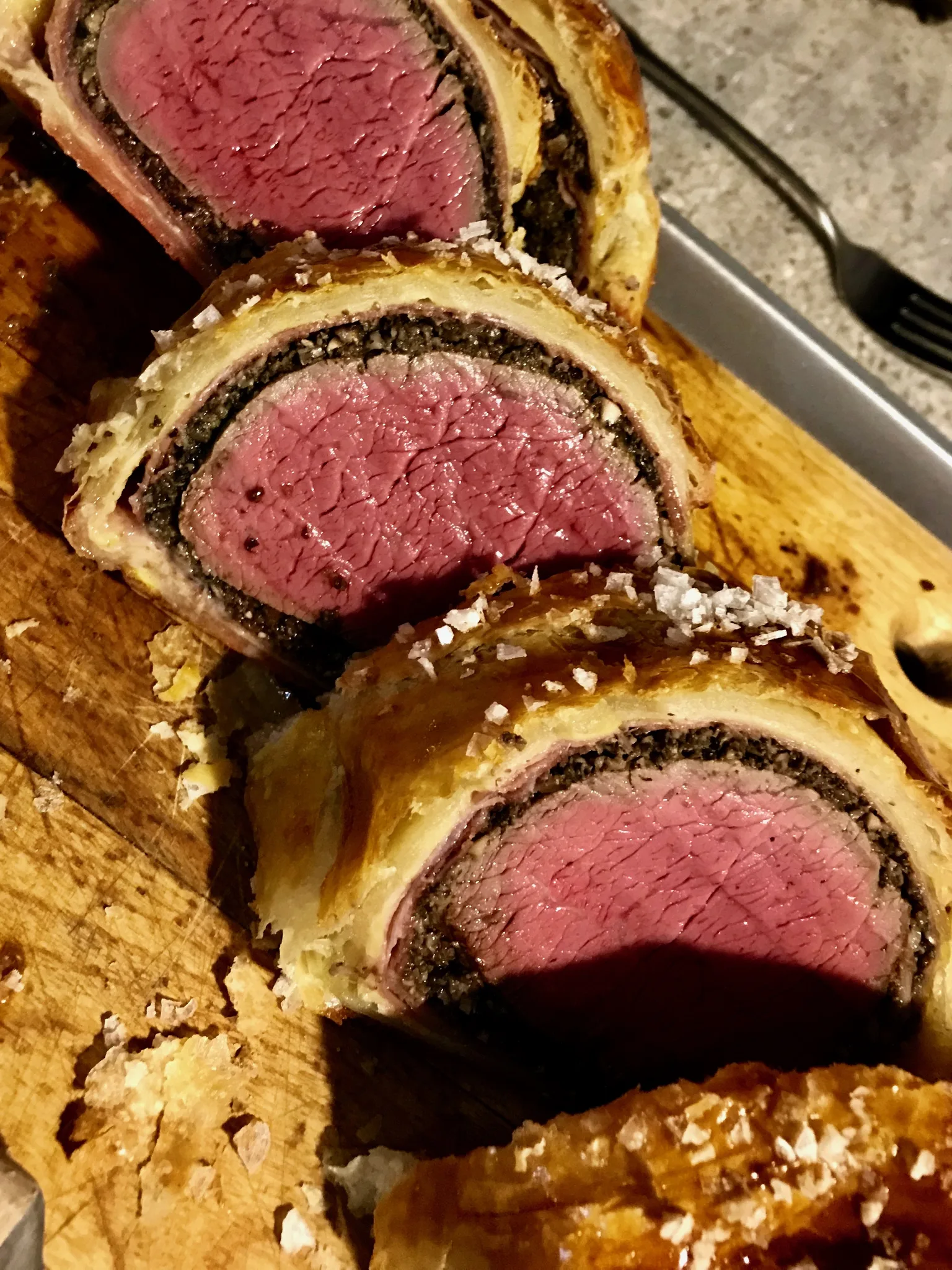 Beef Wellington: Beef Wellington created by Chefs Samuel & Kathleen, 2019