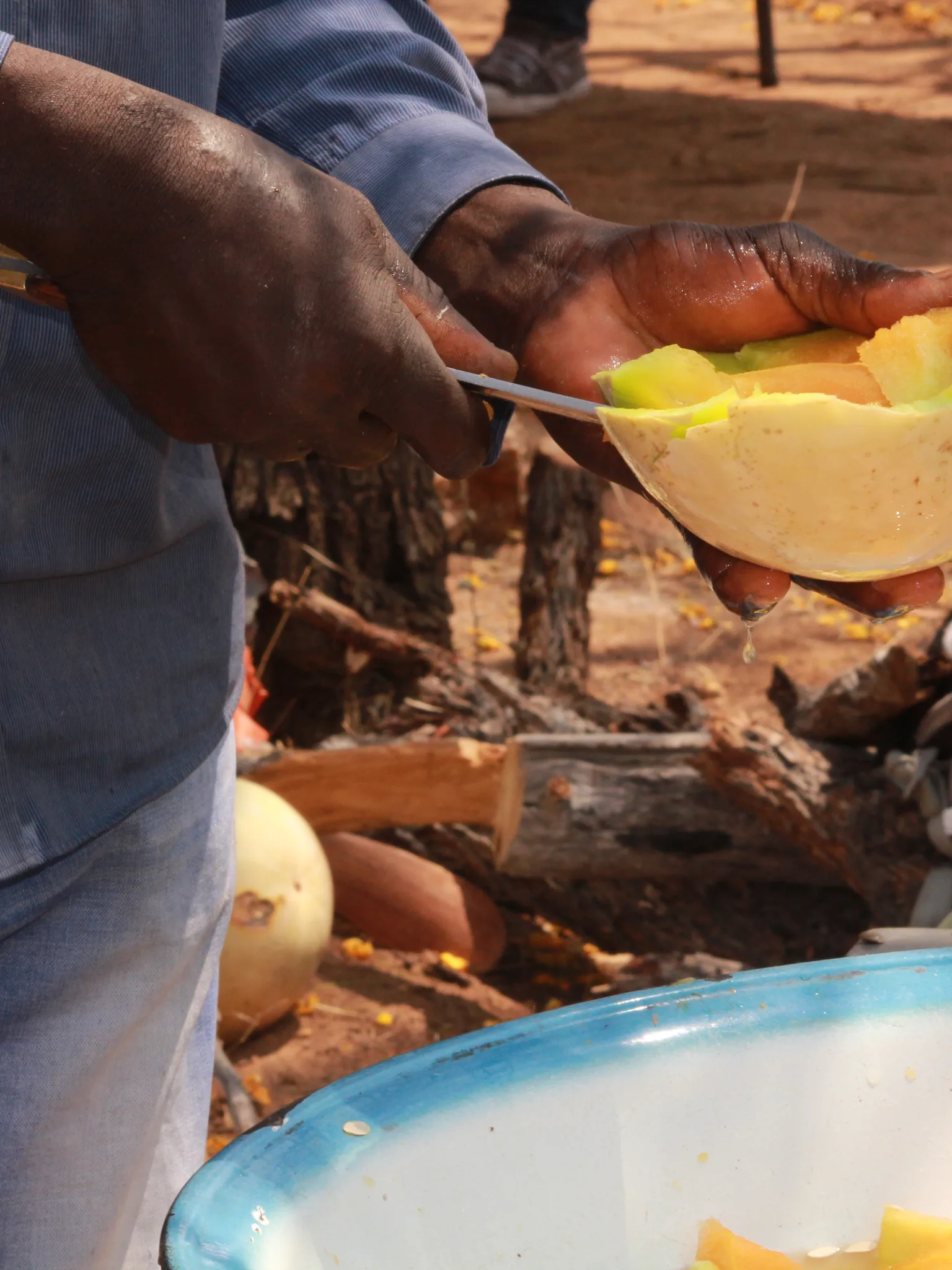 bogobe jwa lerotse: This is an image of "African people at work" from