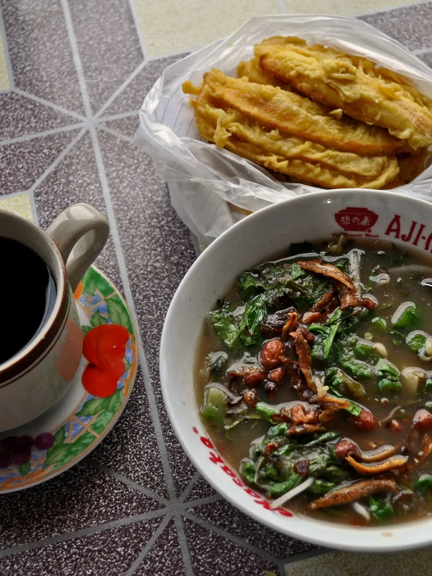 spicy porridge: Spicy porridge; Sambas special cullinary