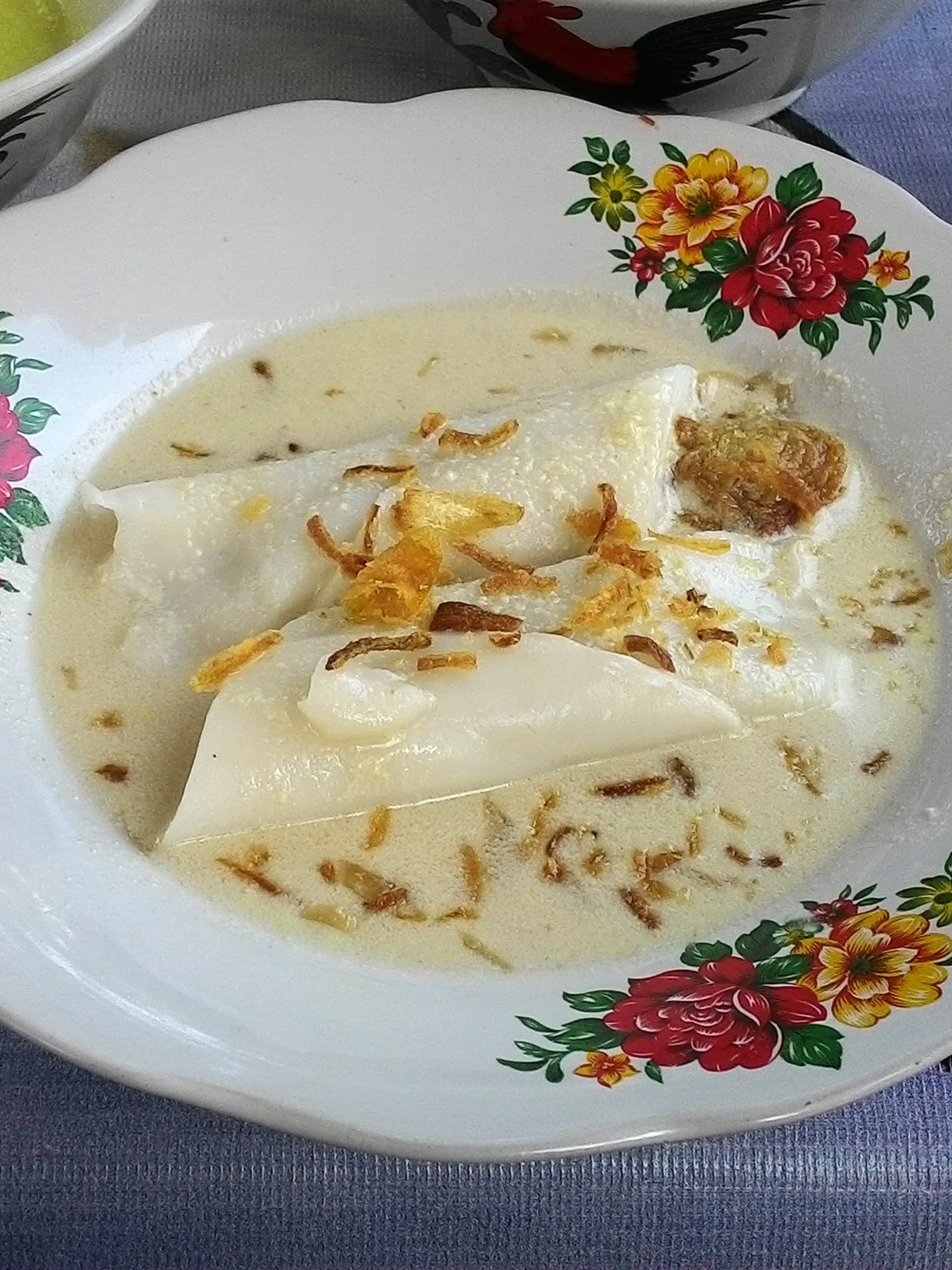 Burgo, a photograph of the dish