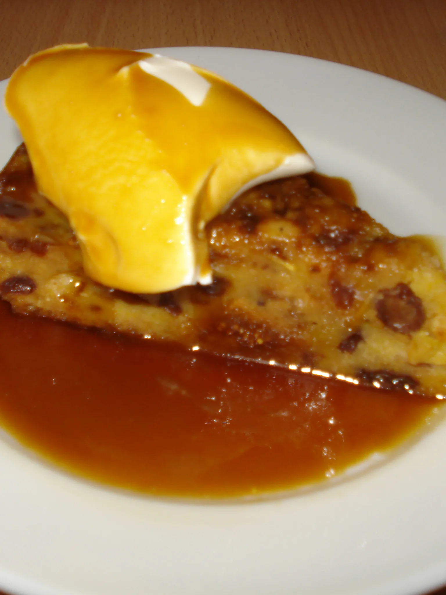 Bustrengo: Bustrengo prepared with polenta, apple, fig and toffee. 'Amore Dogs', Edinburgh