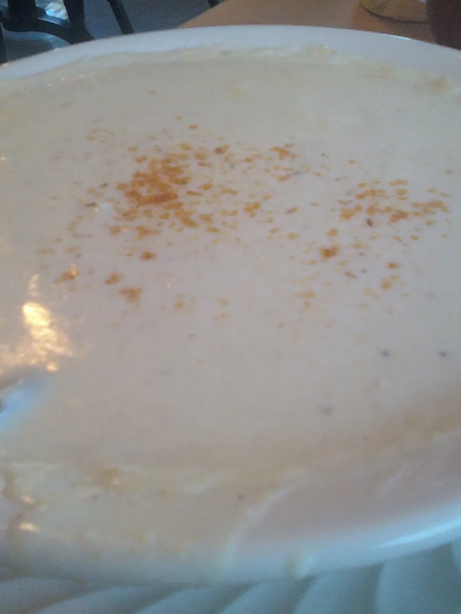 Cream of crab soup: Maryland cream of crab soup at Liberty Road Seafood Restaurant in Liberty, MD