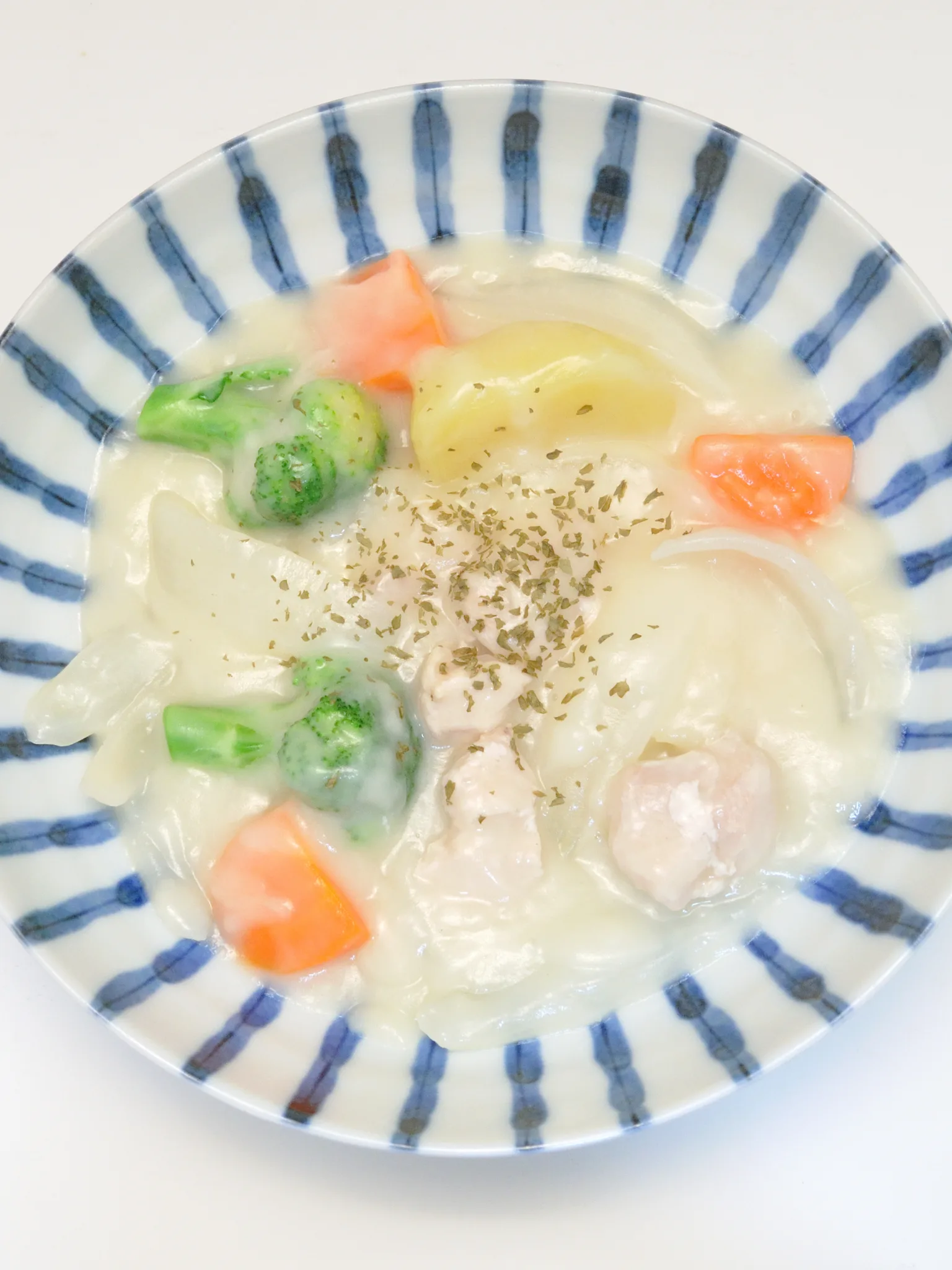 cream stew, a photograph of the dish