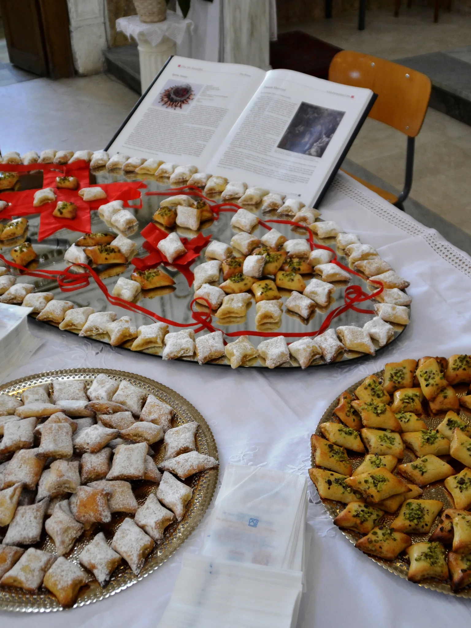 Crocetta of Caltanissetta, a photograph of the dish