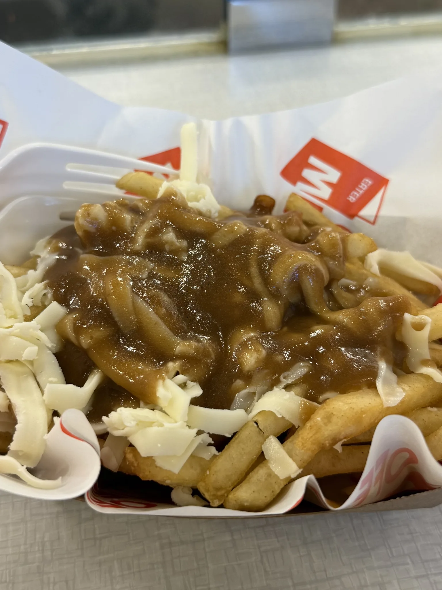 Disco fries: Disco fries at Hamburger America in September 2025