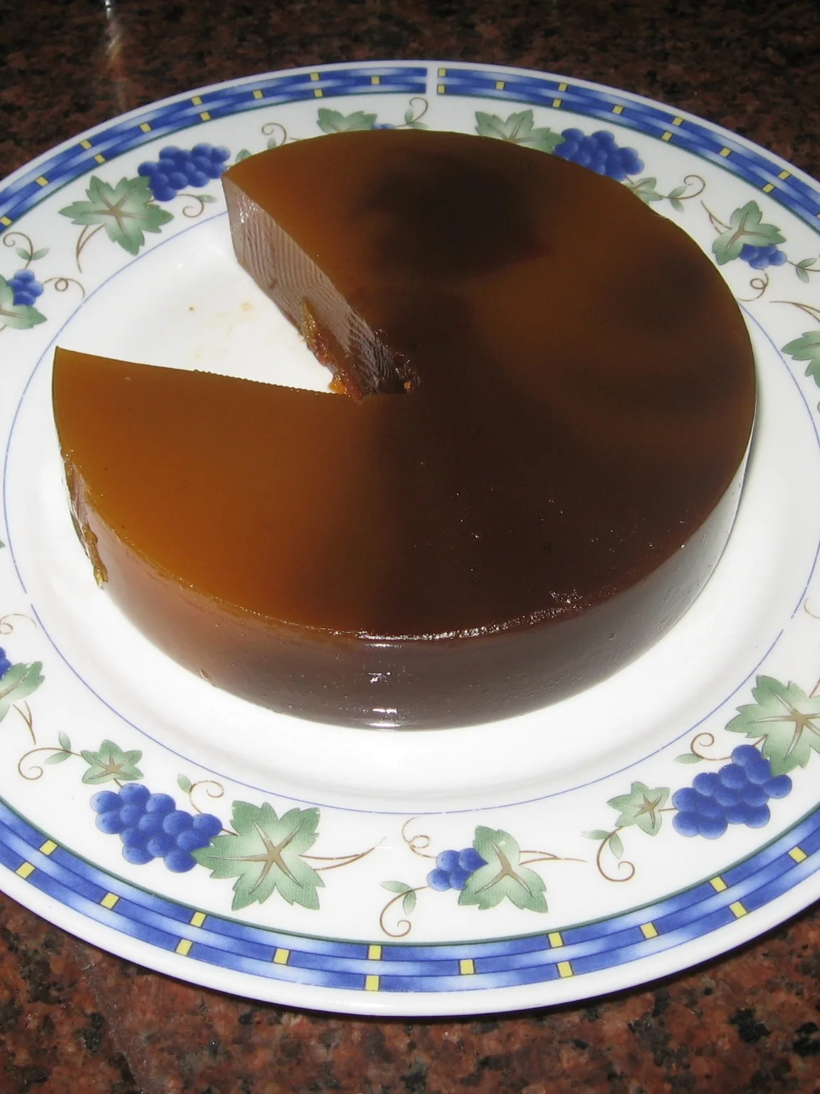 dulce de batata: Dulce de batata with chocolate