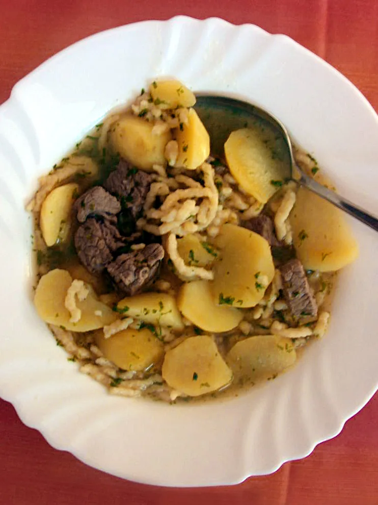 Gaisburger Marsch, a photograph of the dish