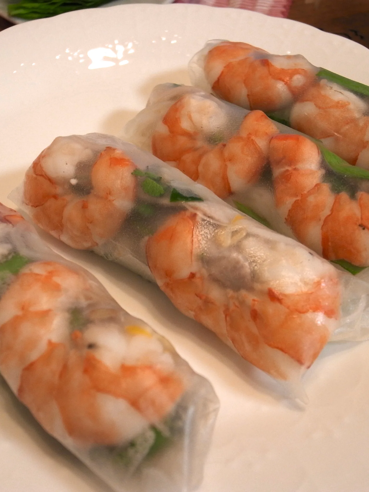 gỏi cuốn: They looked ugly but tasted good