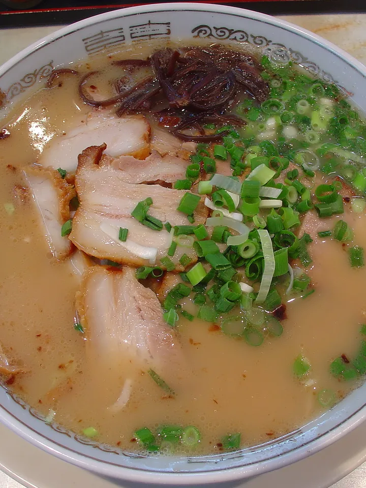 Kagoshima ramen: Kagoshima Ramen, Taken at Kagoshima City, Kagoshima Prefecture, Japan