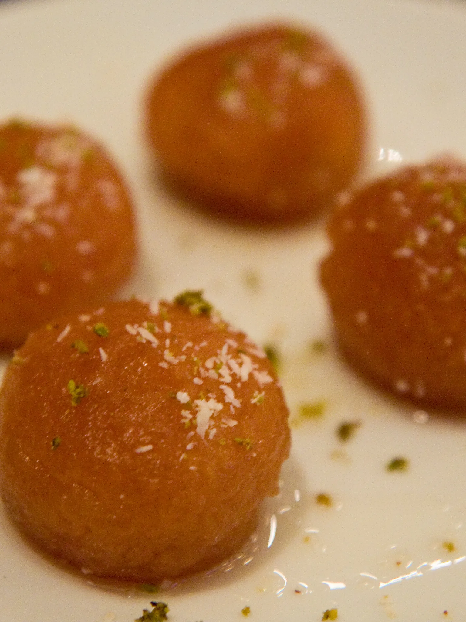 Kemalpaşa dessert, a photograph of the dish