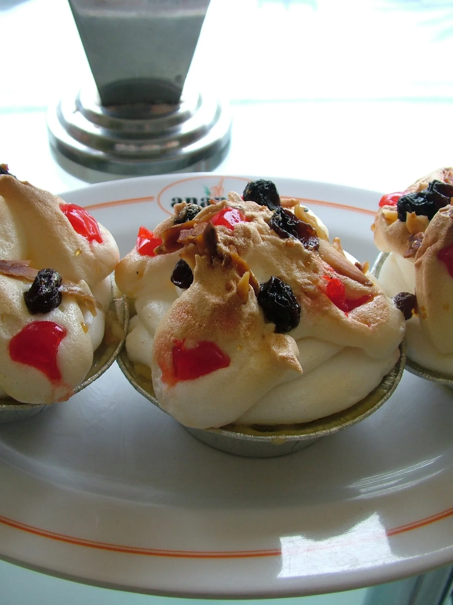 klappertaart: Klappertaart! Coconut custard and meringue