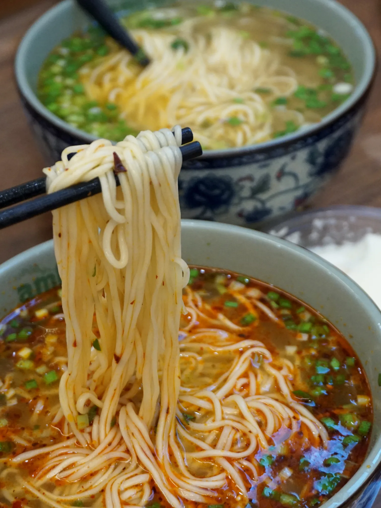 lamian: 兰州安泊尔牛肉面。