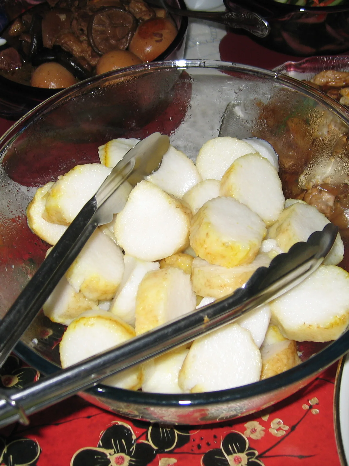lontong: Lontong; Indonesian compressed rice