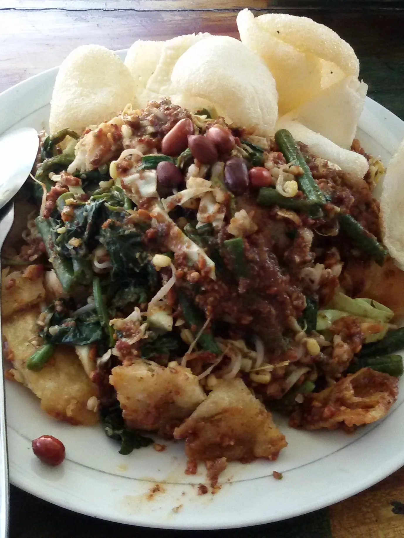 Lotek: Lotek, the traditional food of Yogyakarta, Indonesia
