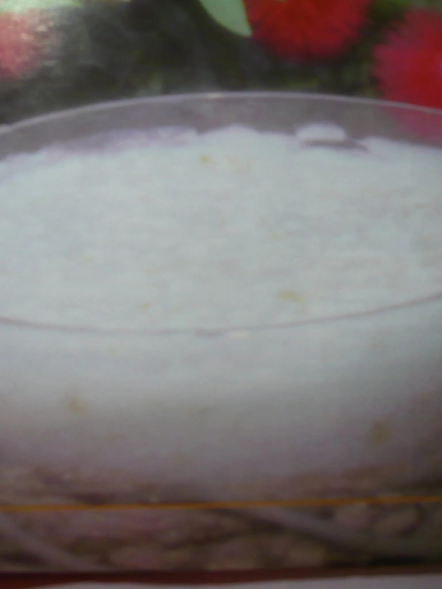Mazamorra, a photograph of the dish