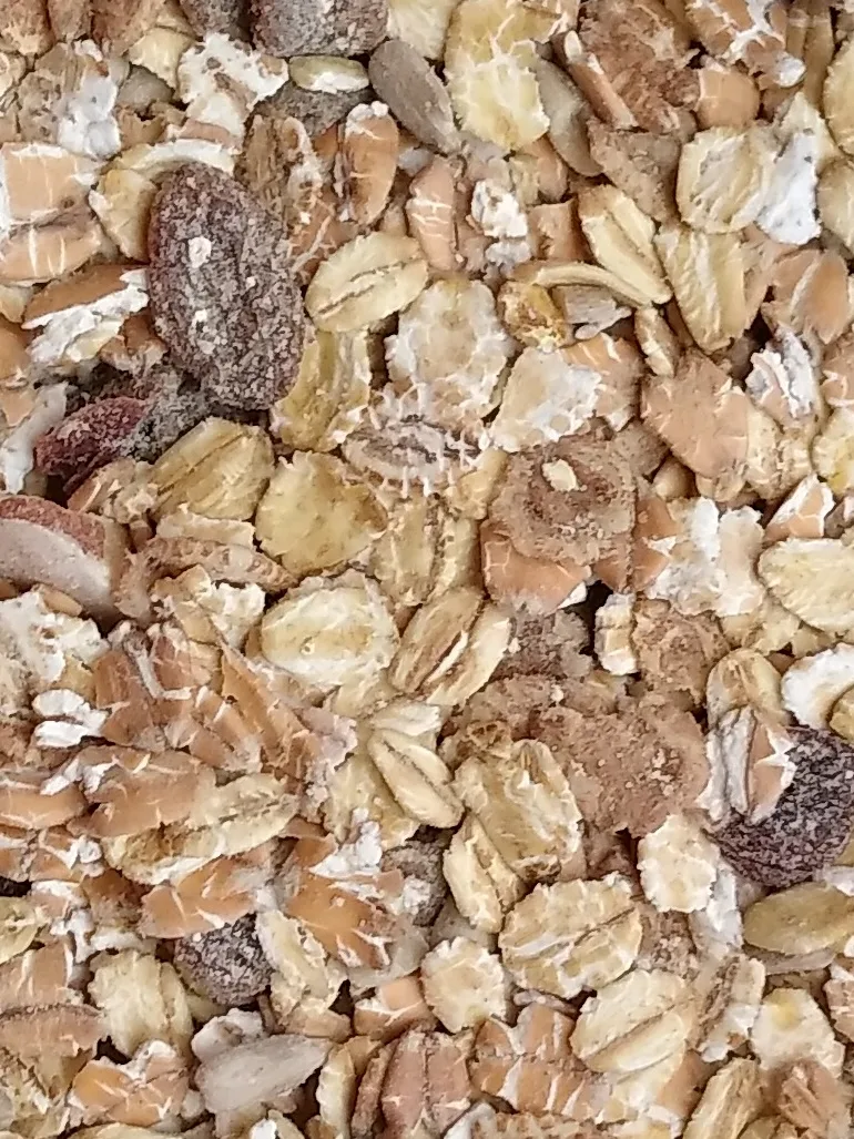 muesli, a photograph of the dish