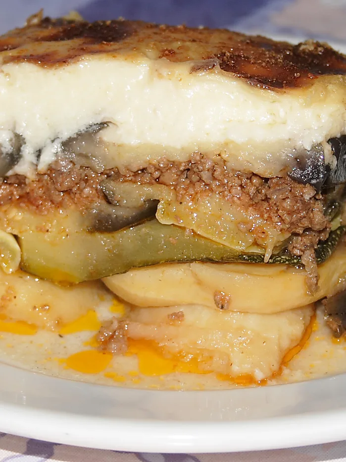 Musakka, a photograph of the dish