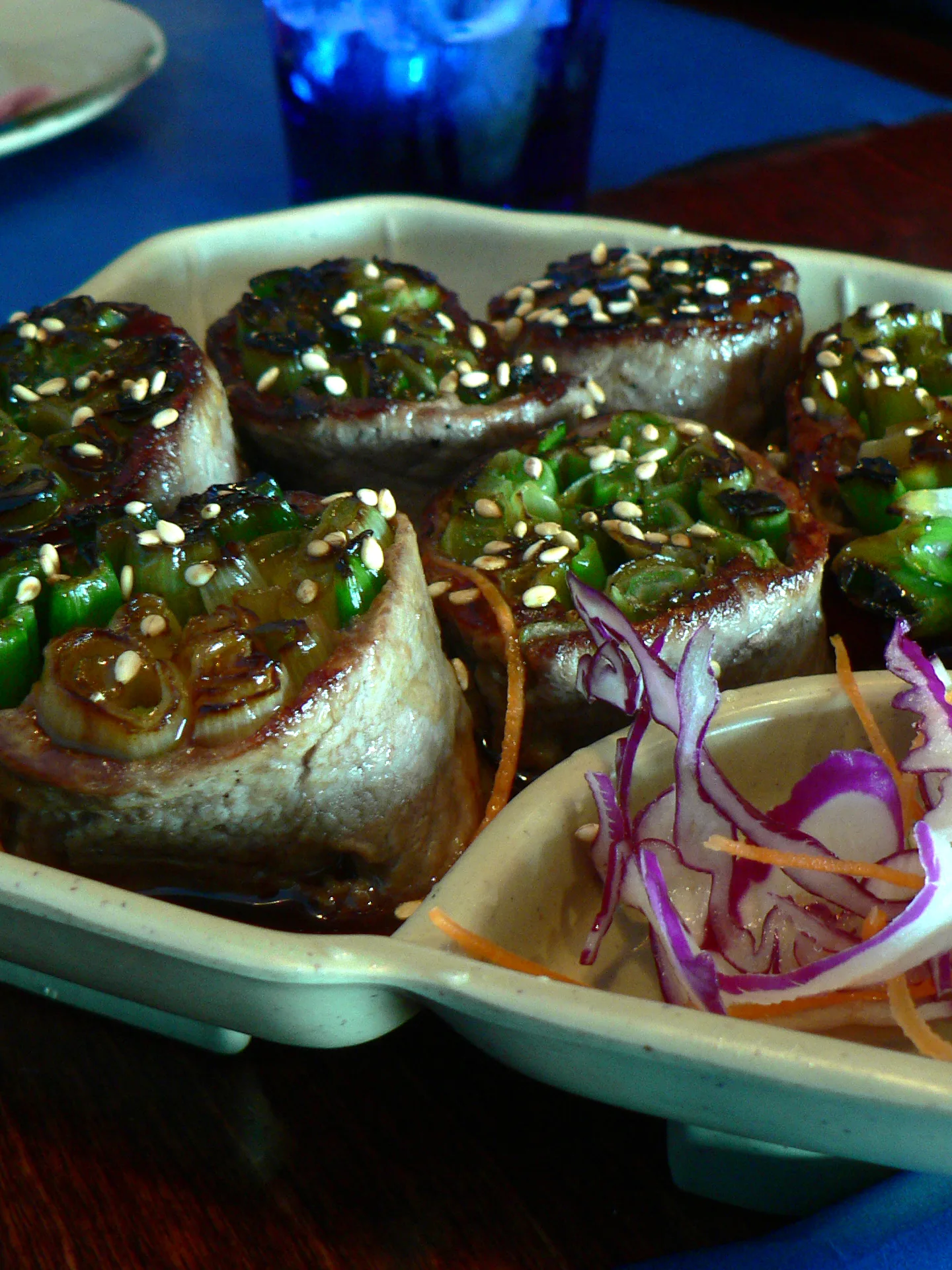 Negimaki: beef negimaki