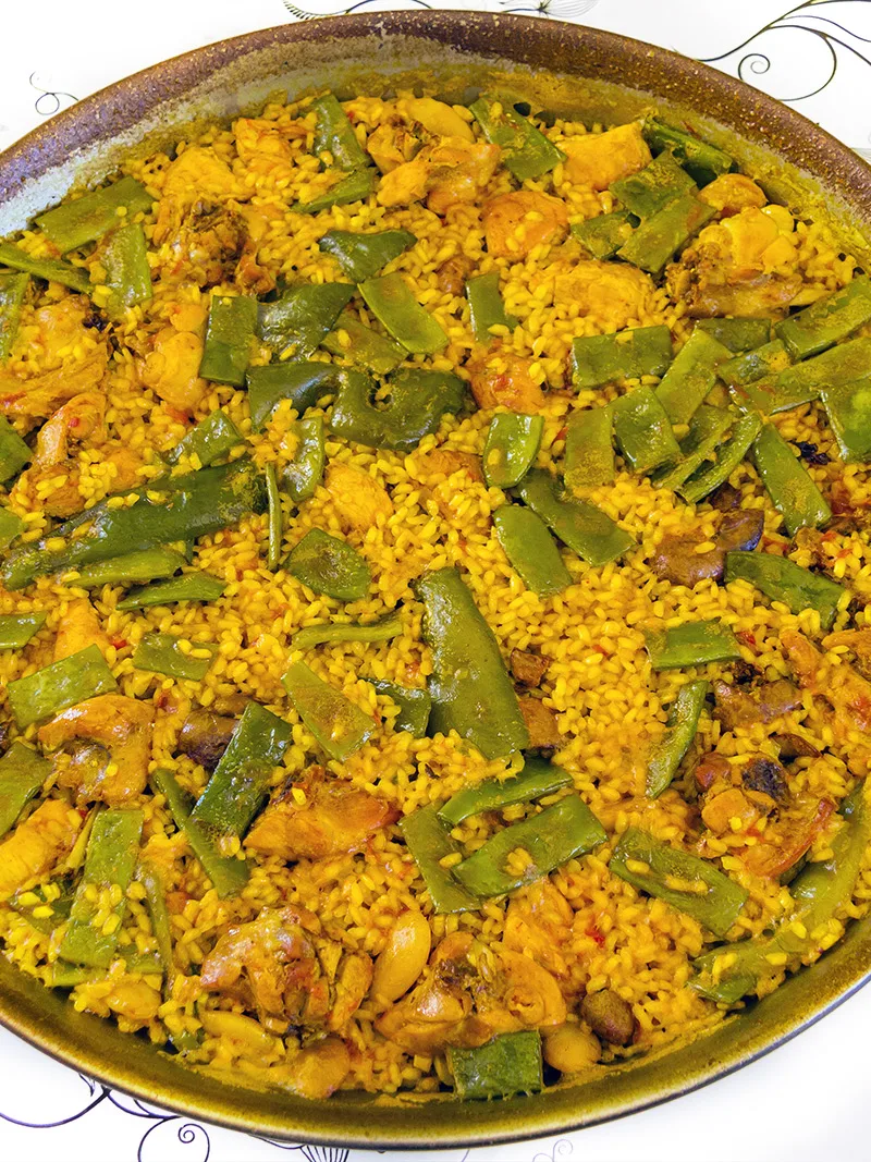 Paella: Paella - original Paella from Valencia