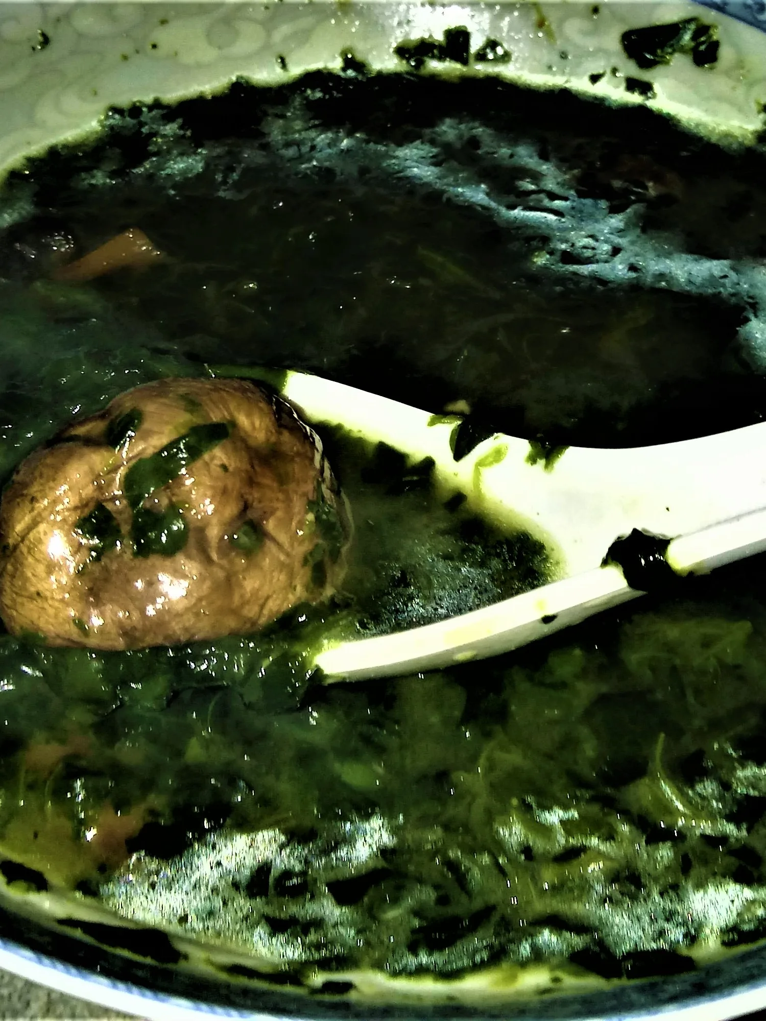 patriotic soup, a photograph of the dish