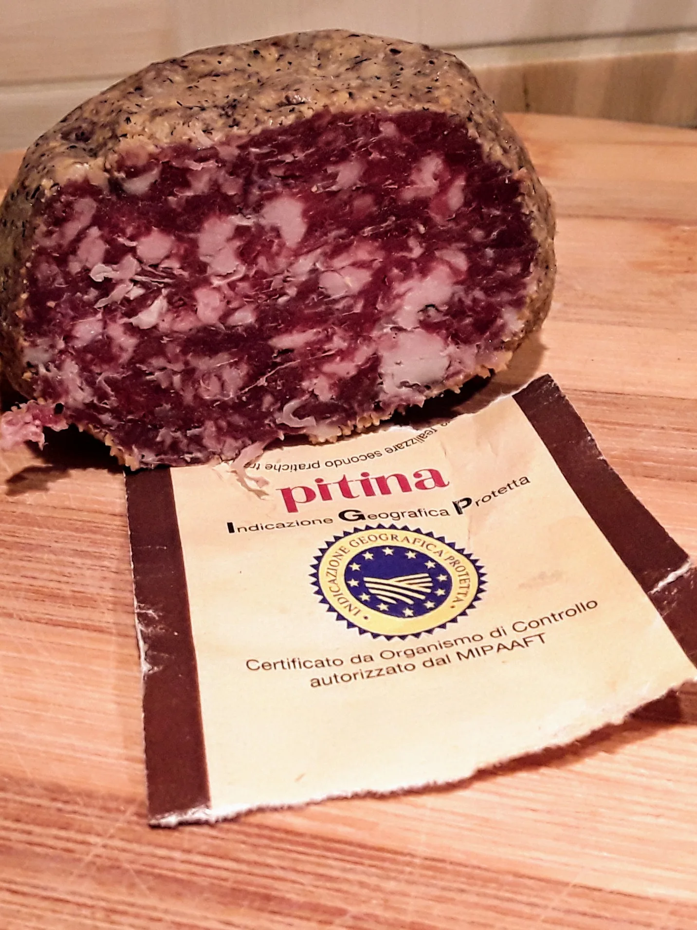 Pitina: Pitina IGP