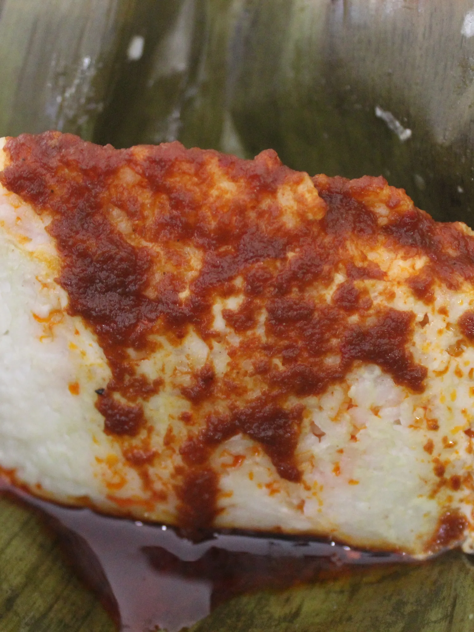 Pundut nasi, a photograph of the dish