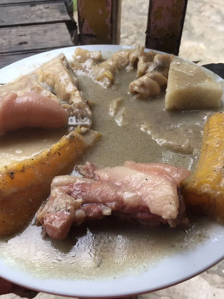 Run down: A plate of rondon