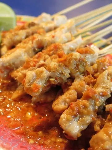 taichan satay: Contoh Sate Taichan yang dijual di daerah Senayan, Jakarta