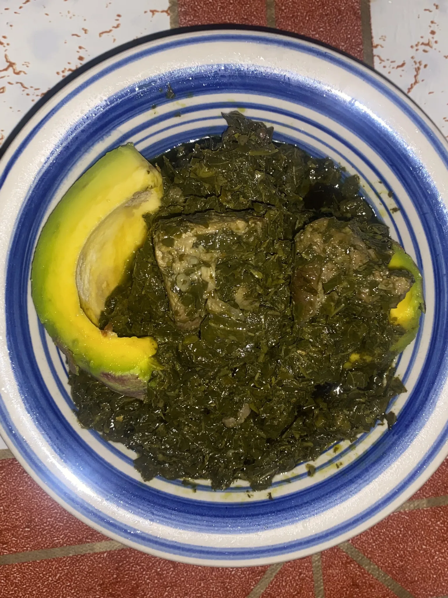 sombe, a photograph of the dish