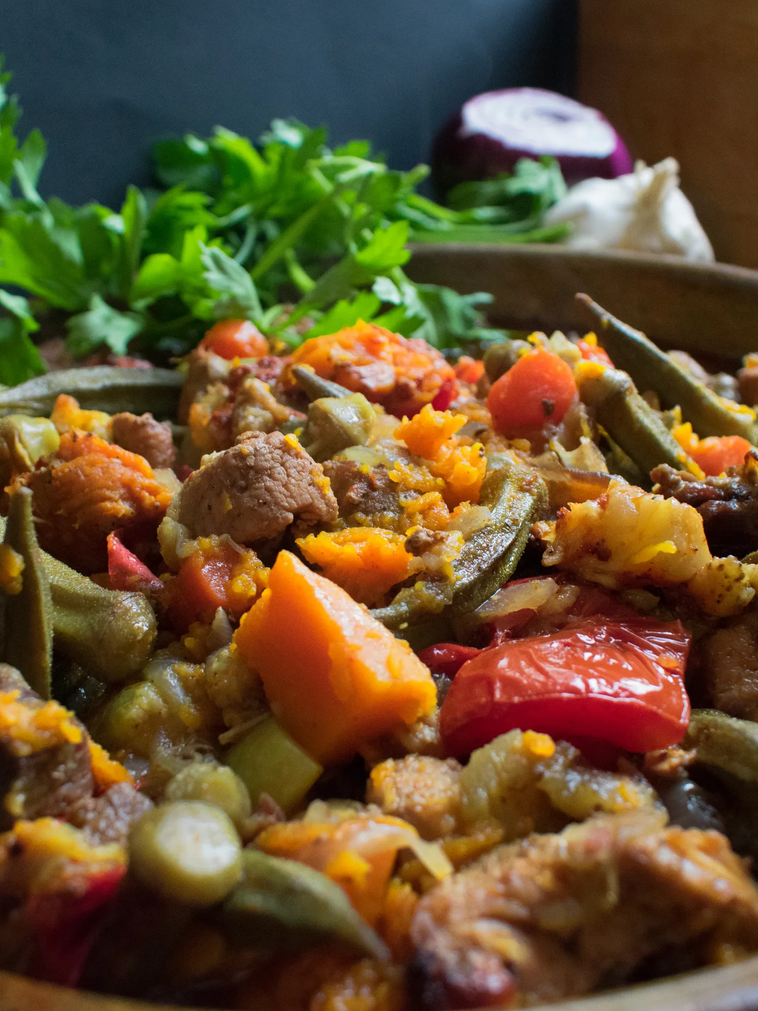 Turli Tava, a photograph of the dish
