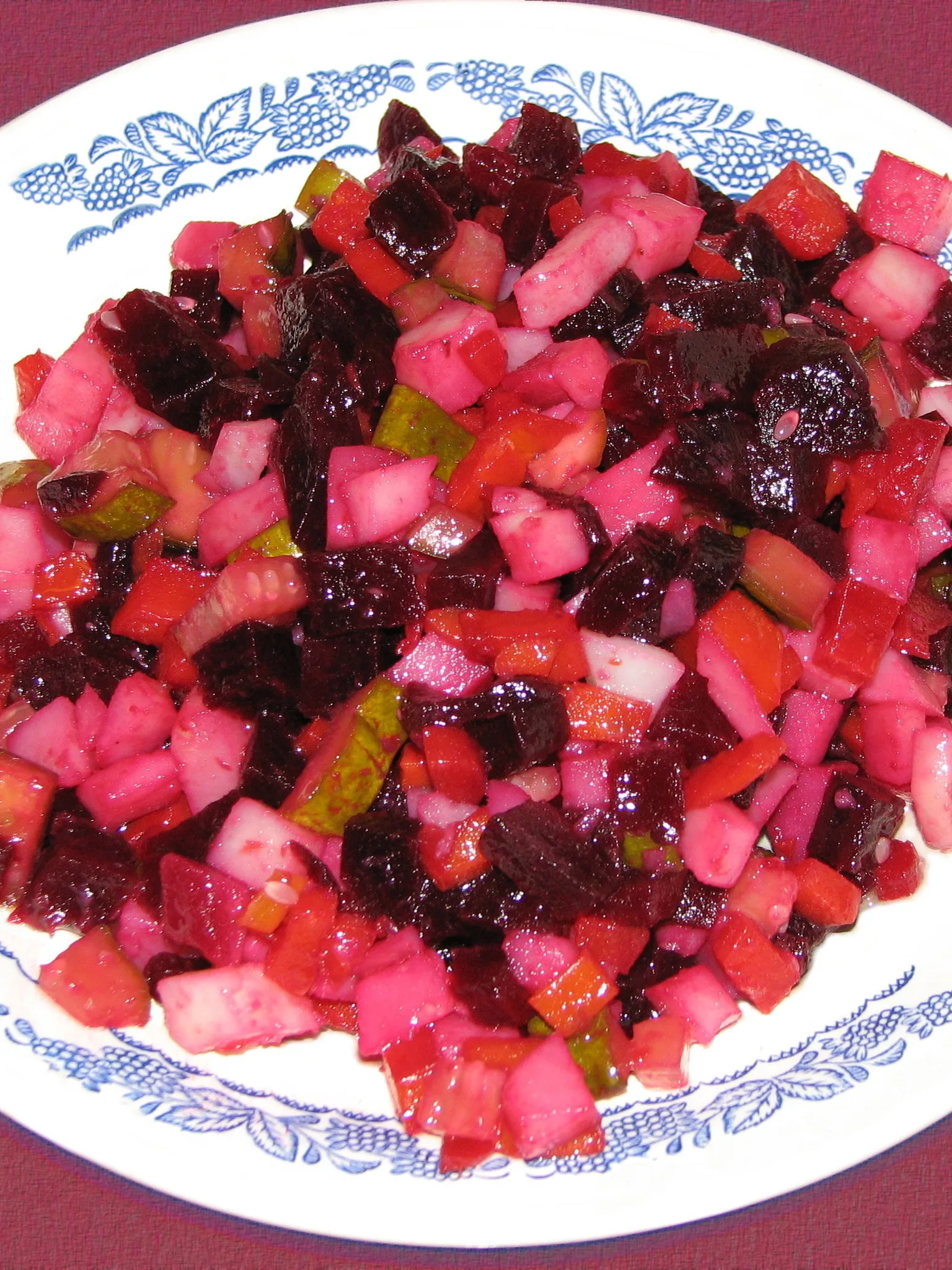 Vinegret: Vinegret (Russian Vinaigrette) salad
