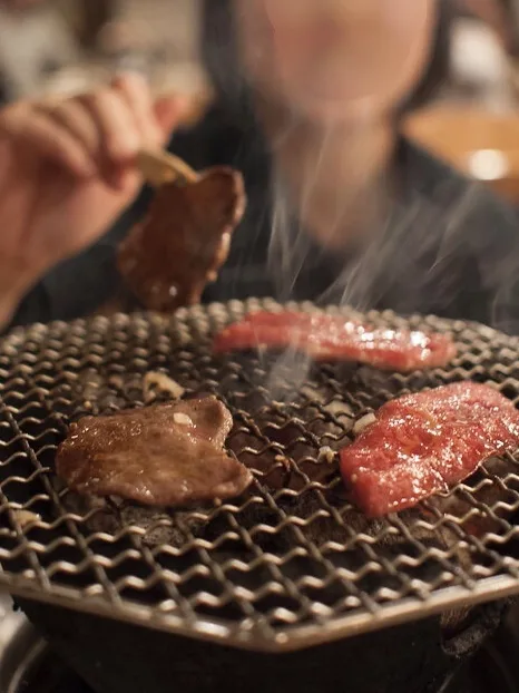 yakiniku: Yakiniku place we found in Shibuya, good beer and excellent food!